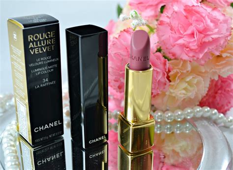 la raffinee chanel lipstick|Chanel rouge red velvet.